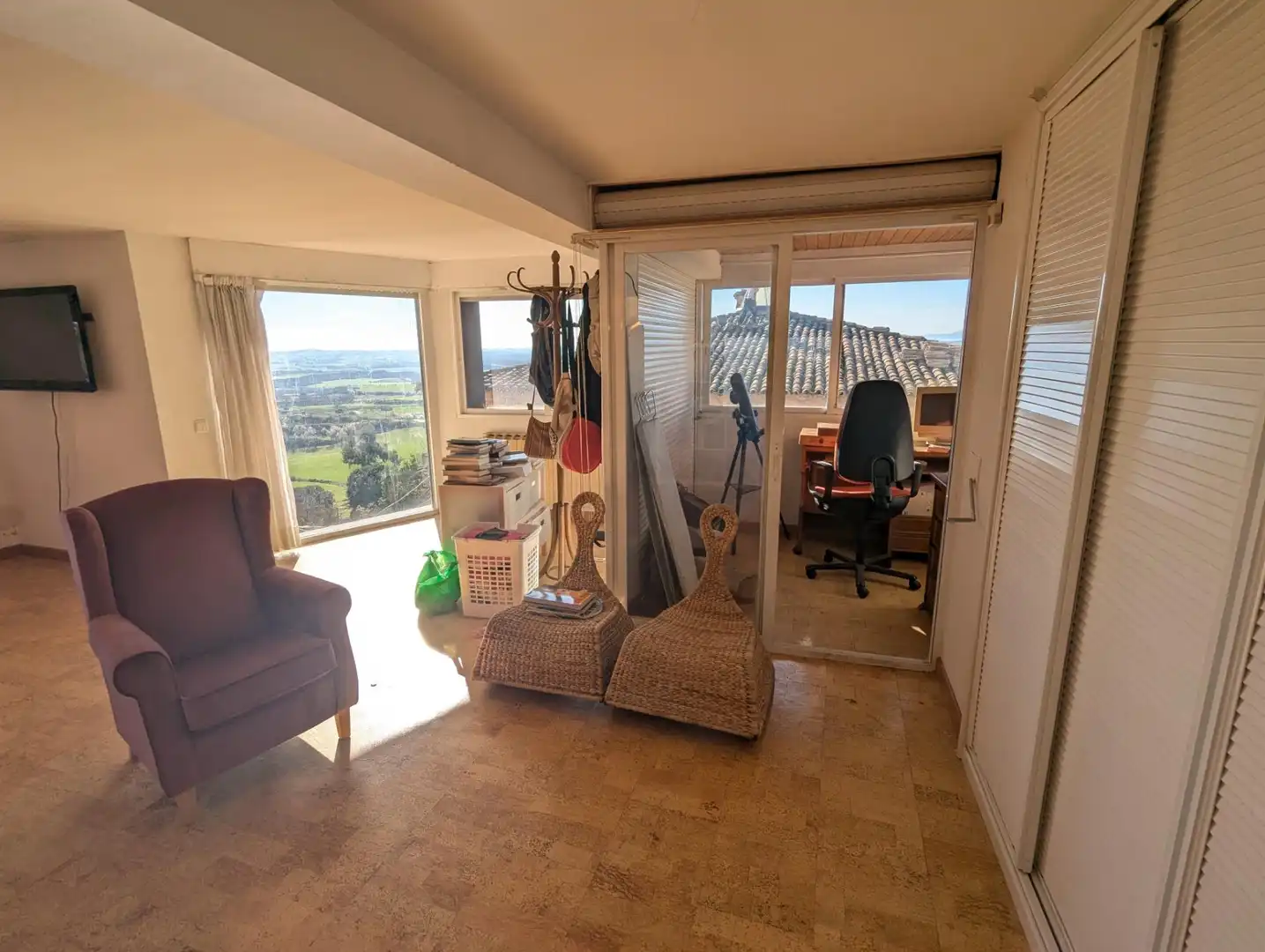 Sala de estar de Casa o chalet en venta en Aberin con Calefacción, Jardín privado y Piscina