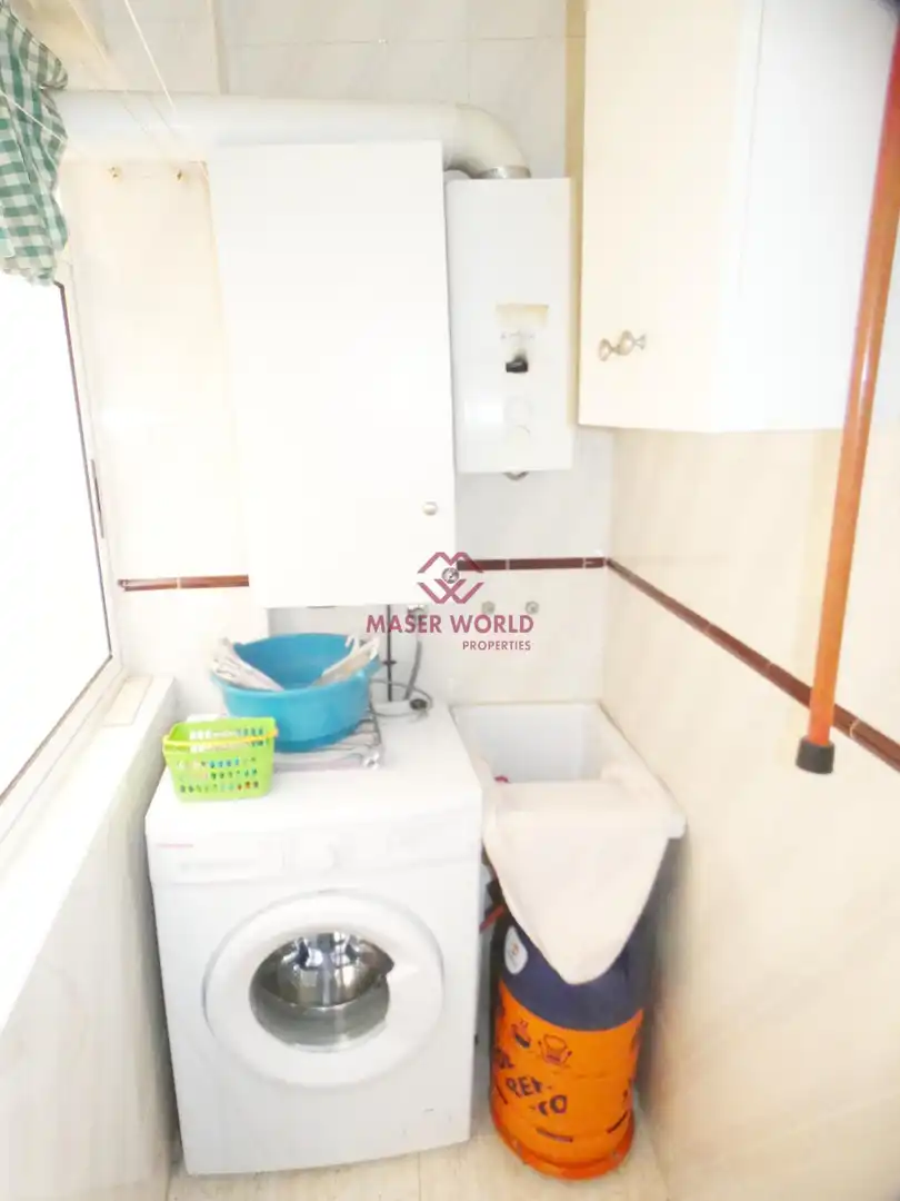 Kitchen of Flat for sale in Mazarrón  with Furnished and Balcony