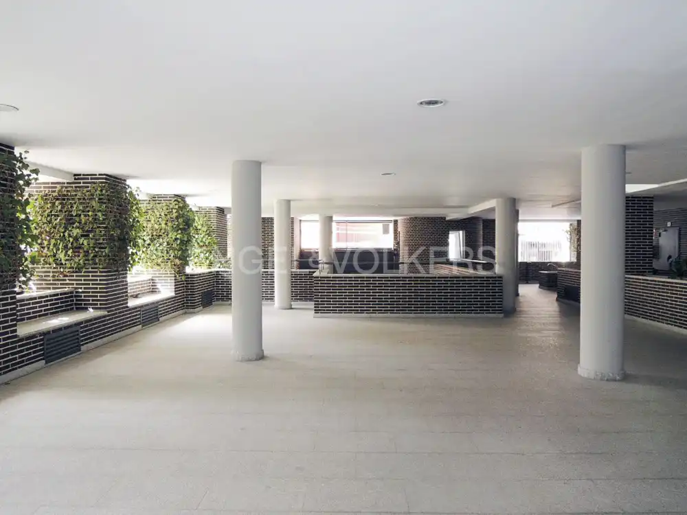 Terrasse von Wohnung zur Miete in Madrid mit Klimaanlage, Heizung und Parkett