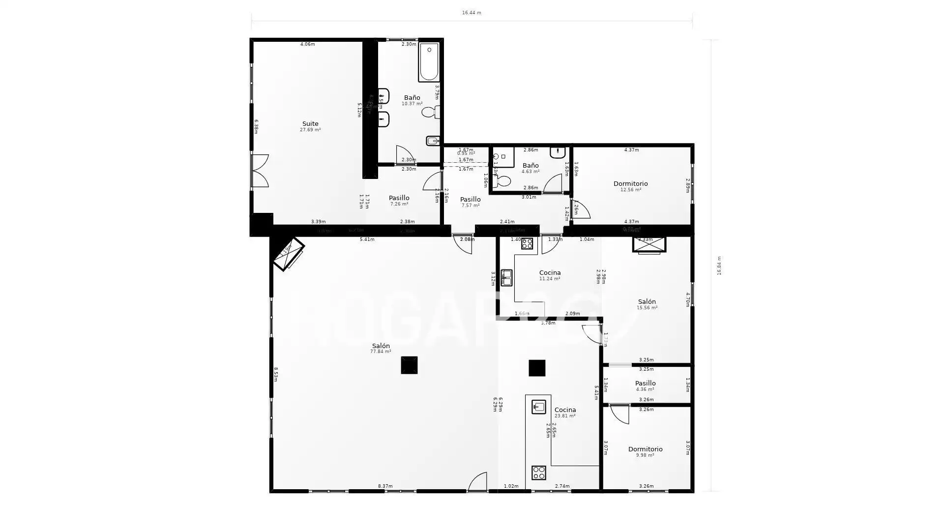 Finca rústica en venta en Alcaucín con Jardín privado, Terraza y Piscina