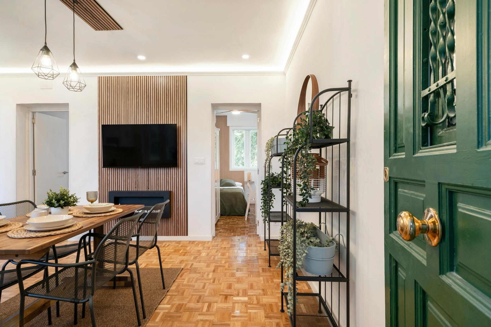 Esszimmer von Wohnung zur Miete in  Madrid Capital mit Klimaanlage, Heizung und Möbliert