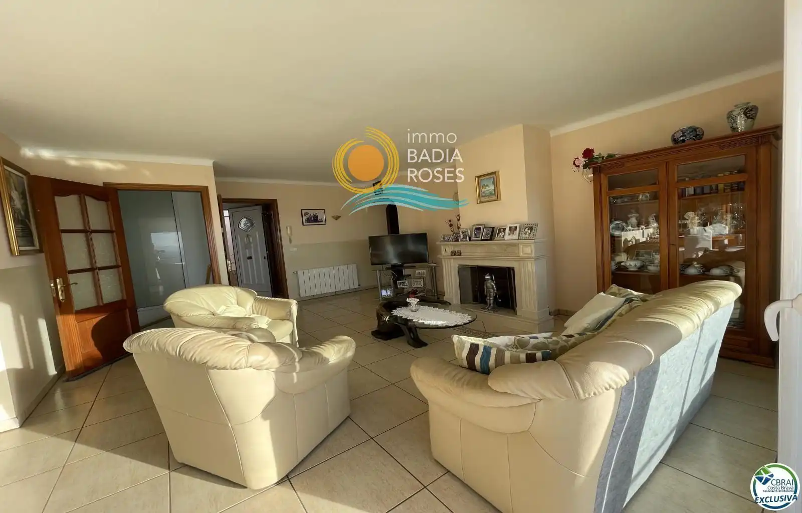 Living room of Houses for sale in Roses  with Terrace, Storage room and Swimming Pool