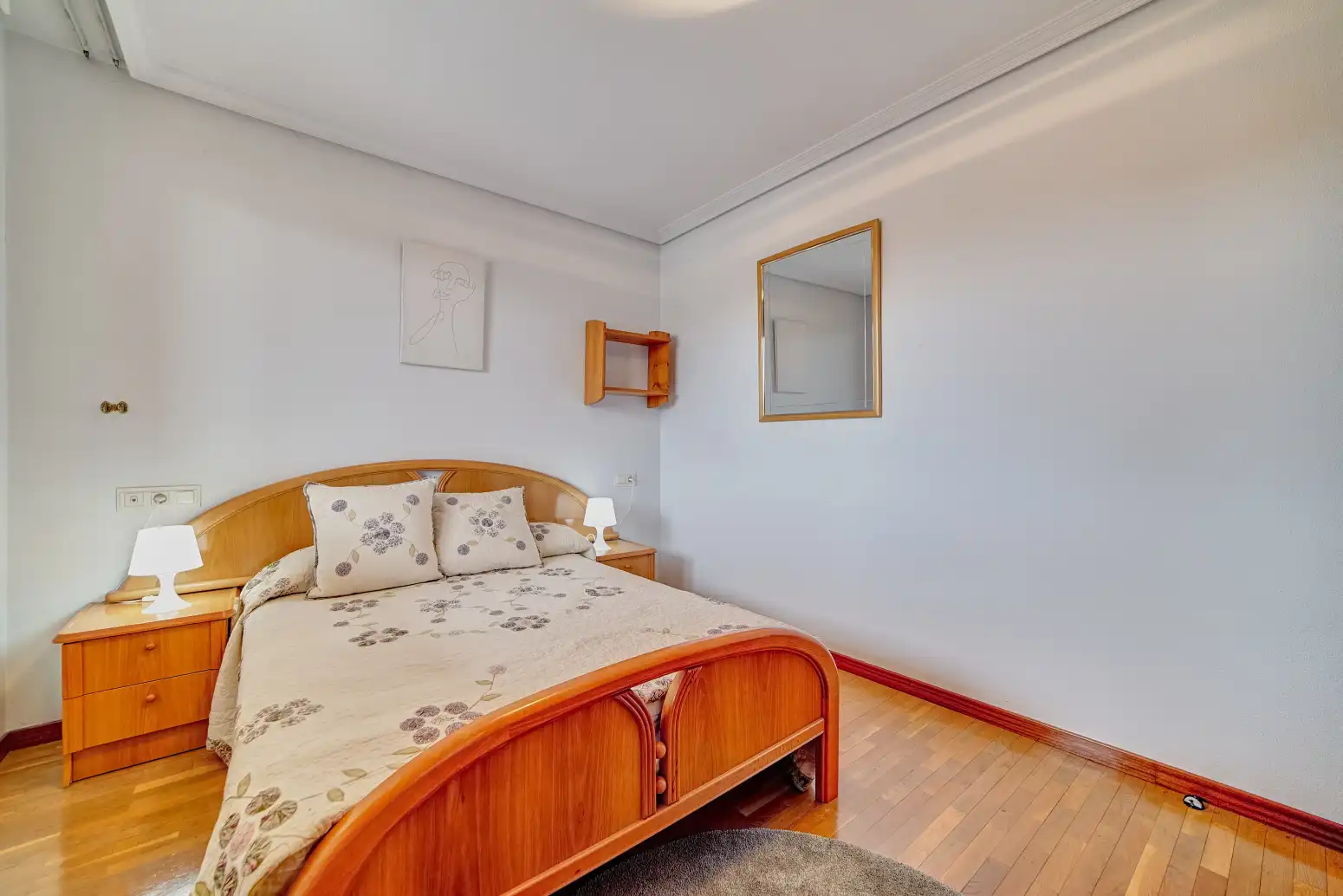 Habitación de Piso en venta en Burlada / Burlata con Calefacción, Parquet y Terraza
