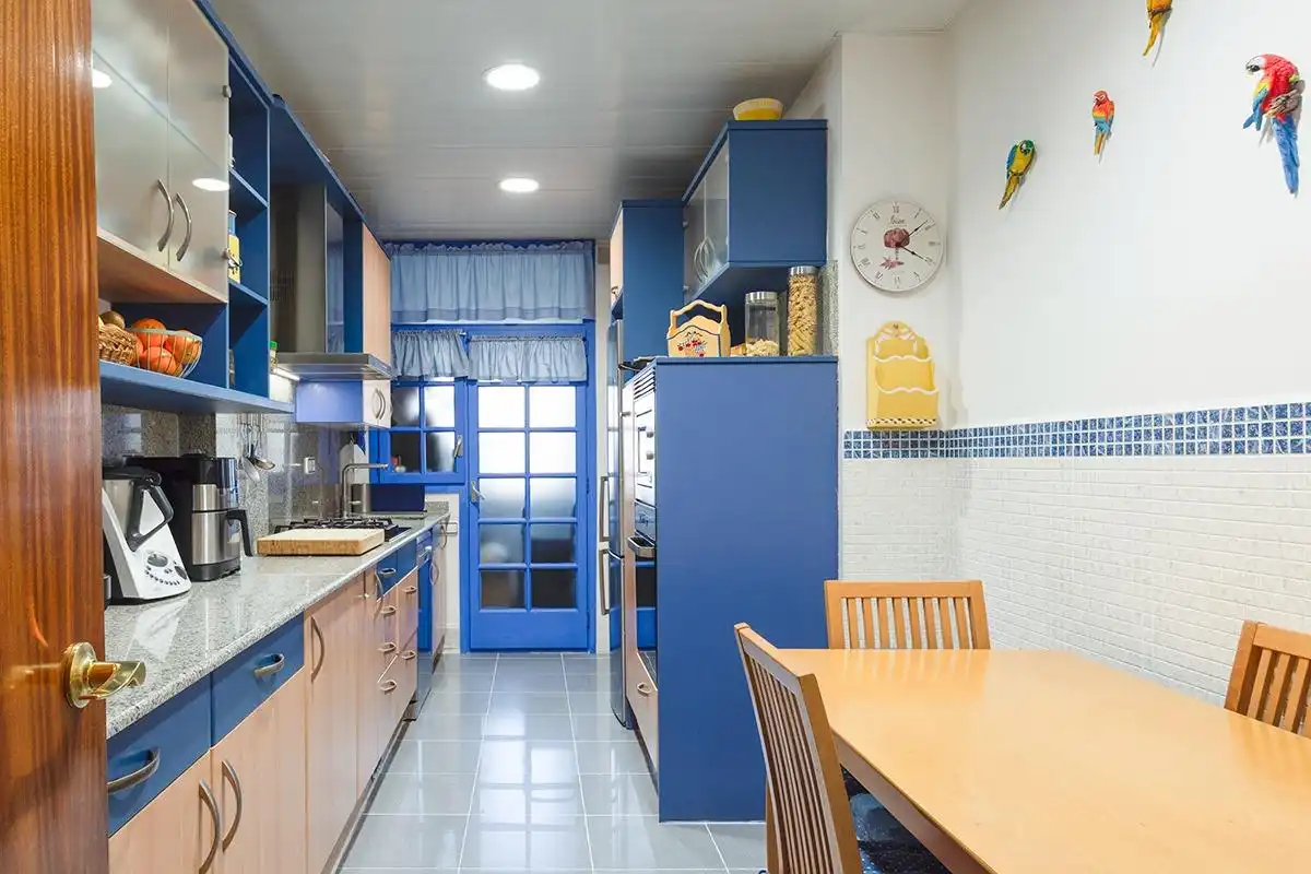Cocina de Piso en venta en Barcelona con Aire acondicionado, Calefacción y Parquet