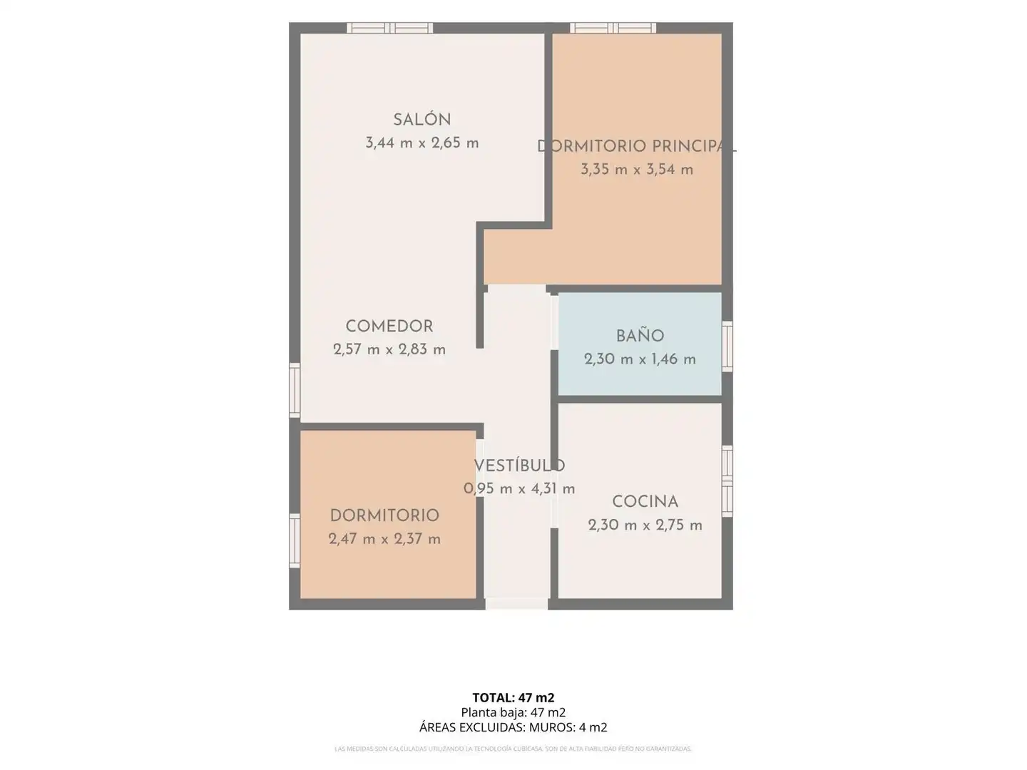 Apartament de lloguer en Madrid amb Aire condicionat i Calefacció
