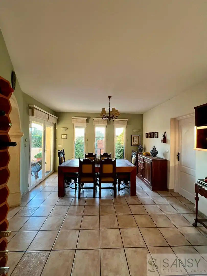 Dining room of Houses for sale in Jávea / Xàbia  with Air Conditioner, Heating and Terrace