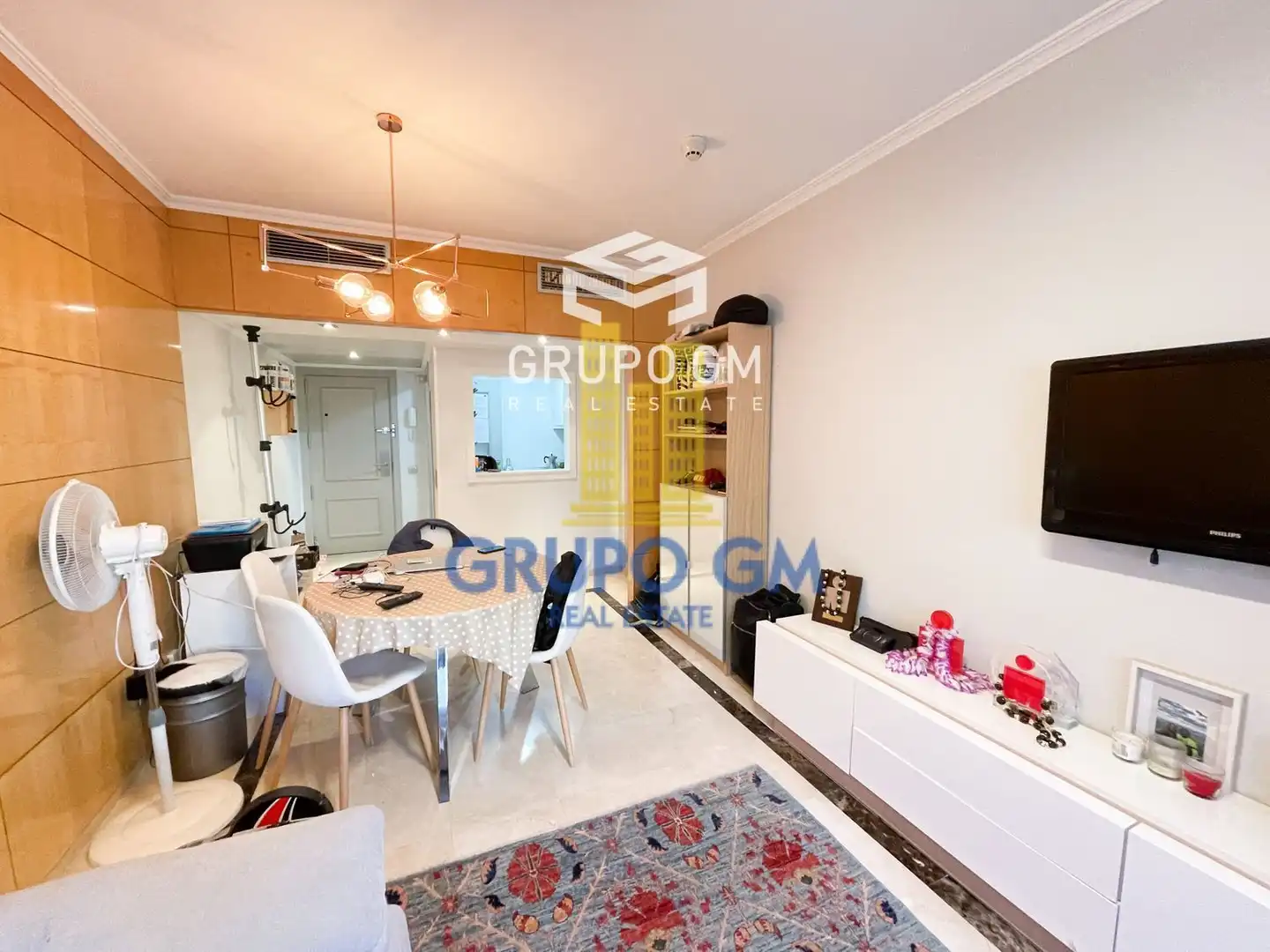 Sala de estar de Piso de alquiler en Madrid con Aire acondicionado y Amueblado