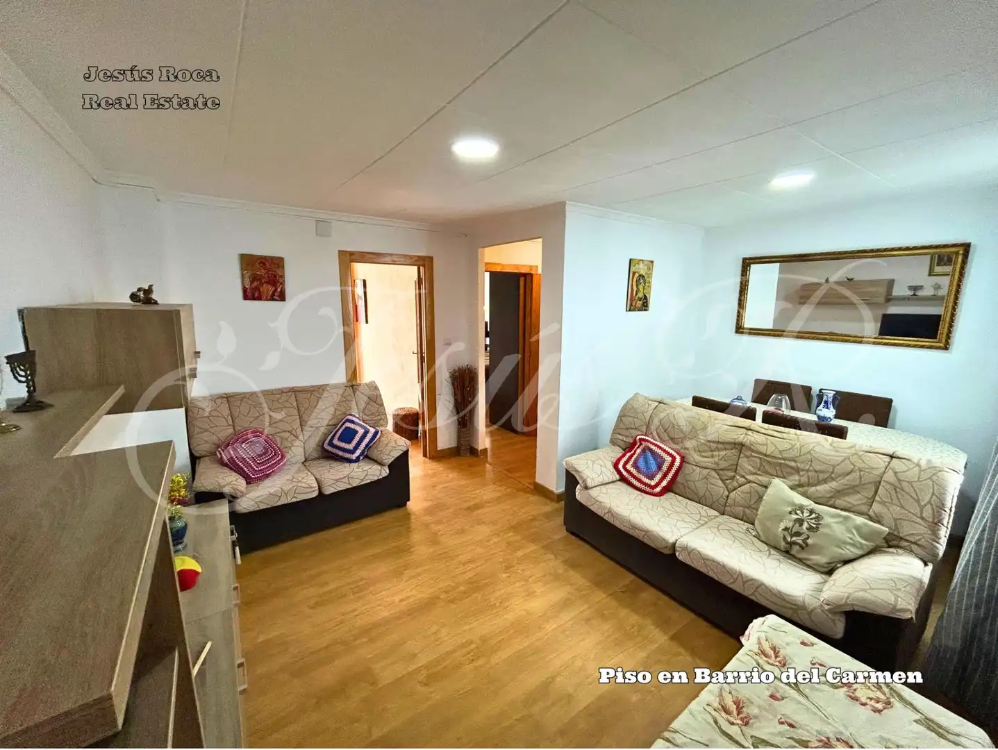 Living room of Flat for sale in Murcia  with Air Conditioner, Heating and Furnished