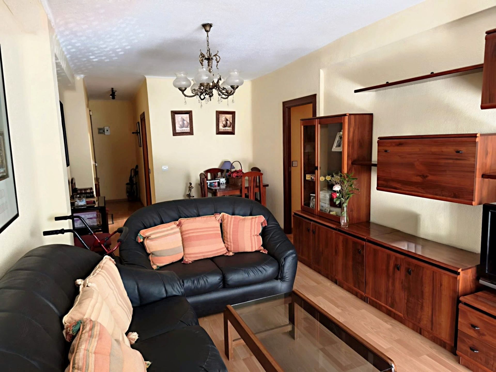 Sala de estar de Piso en venta en Málaga Capital con Aire acondicionado y Amueblado