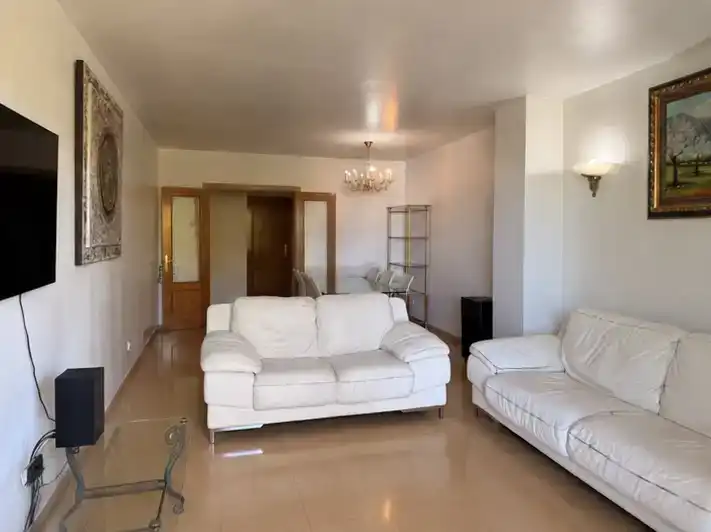 Sala d'estar de Pis en venda en  Palma de Mallorca amb Piscina i Balcó