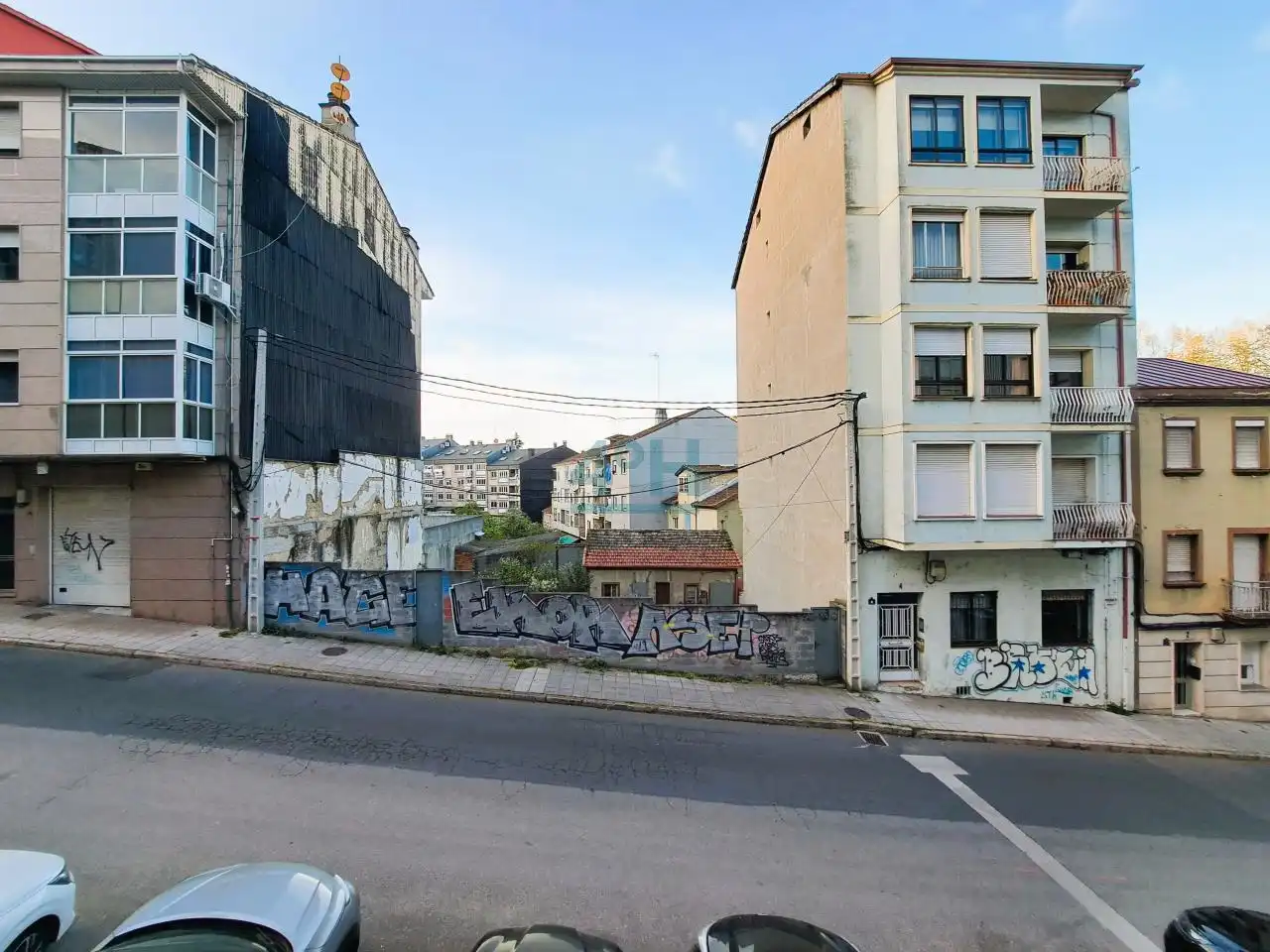 Exterior view of Flat for sale in Ourense Capital   with Heating and Balcony