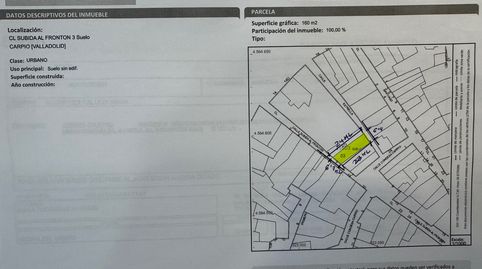 Foto 5 de Residencial en venda a Calle Subida al Frontón, 7, Carpio, Valladolid