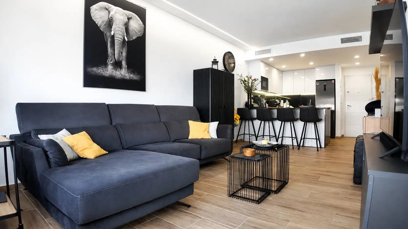 Sala de estar de Ático en venta en Orihuela Costa