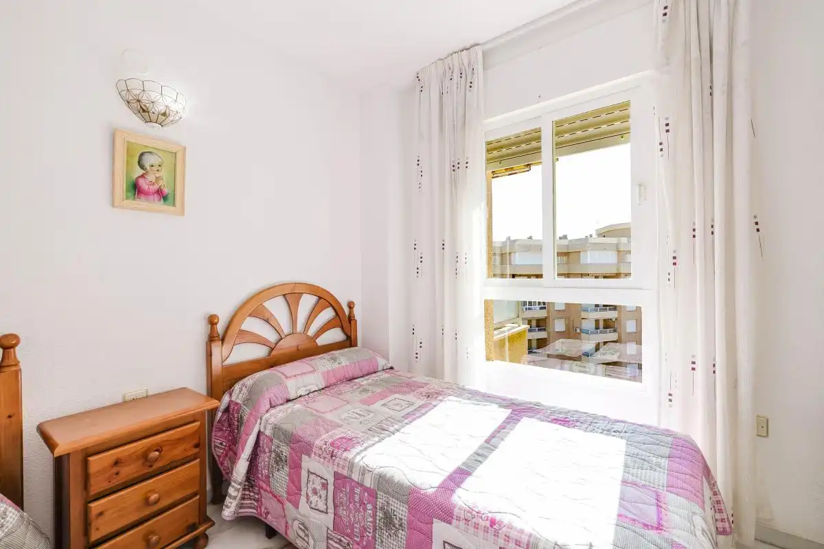 Bedroom of Flat for sale in Torrox  with Air Conditioner, Heating and Private garden
