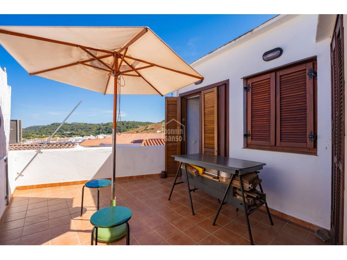 Terrassa de Casa o xalet en venda en Ferreries amb Terrassa i Moblat