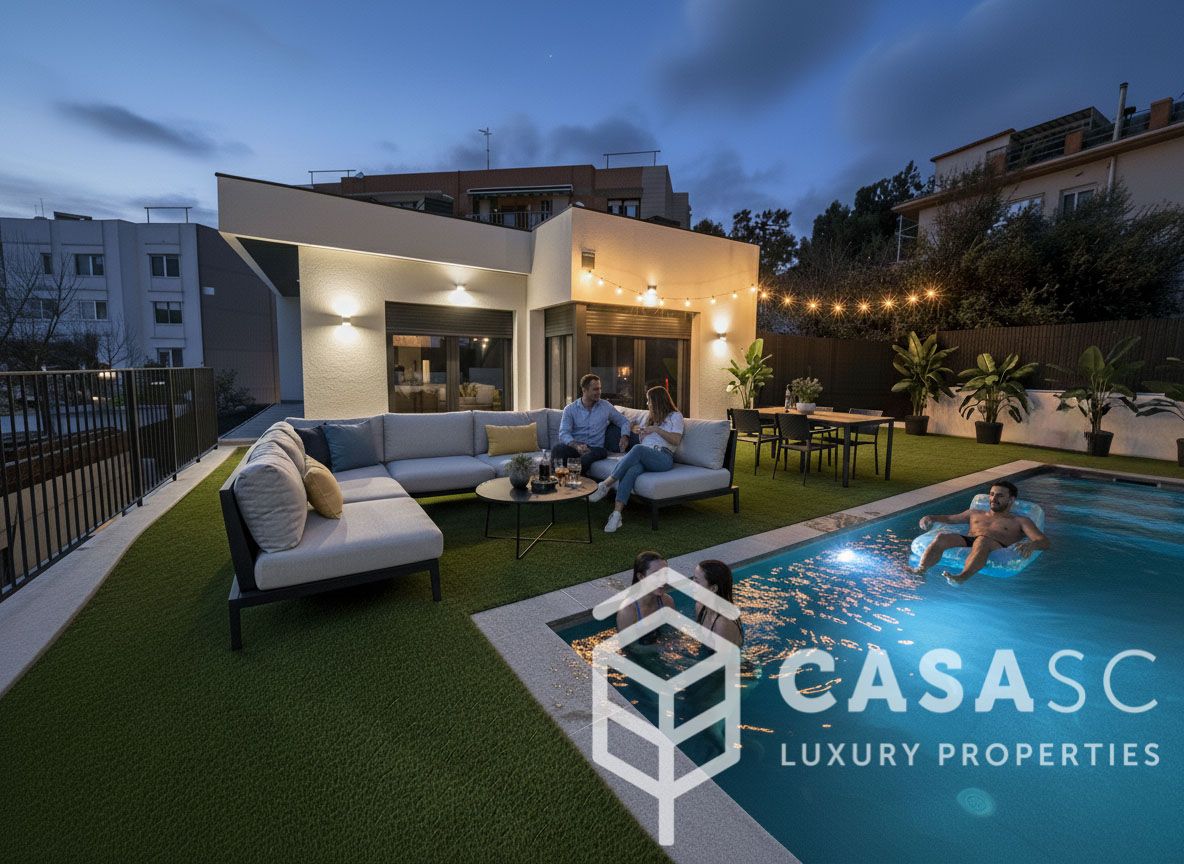 Terrace of House or chalet for sale in Cerdanyola del Vallès  with Heating, Private garden and Swimming Pool