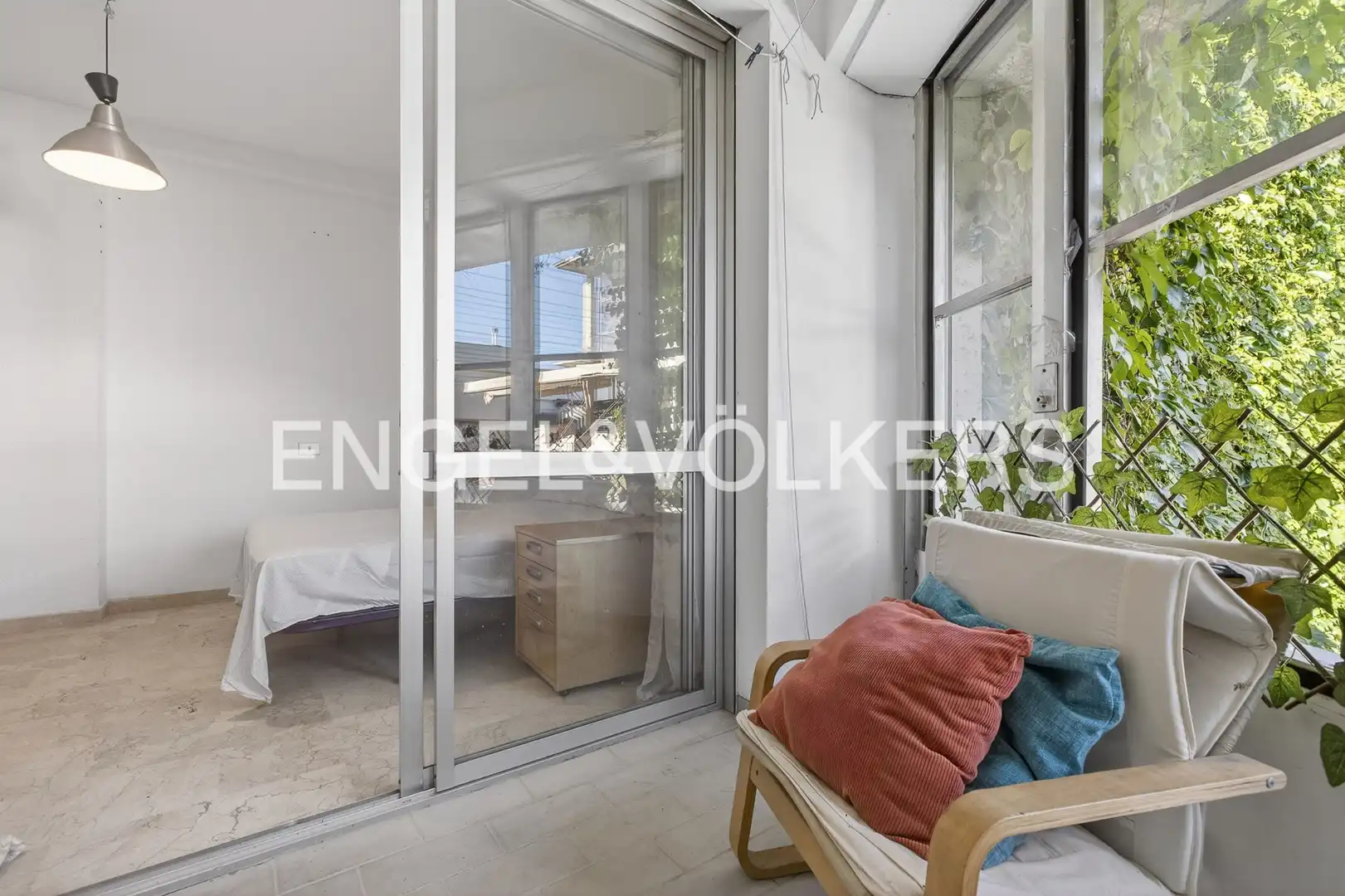 Balcony of Duplexes for sale in Sevilla  with Air Conditioner and Heating
