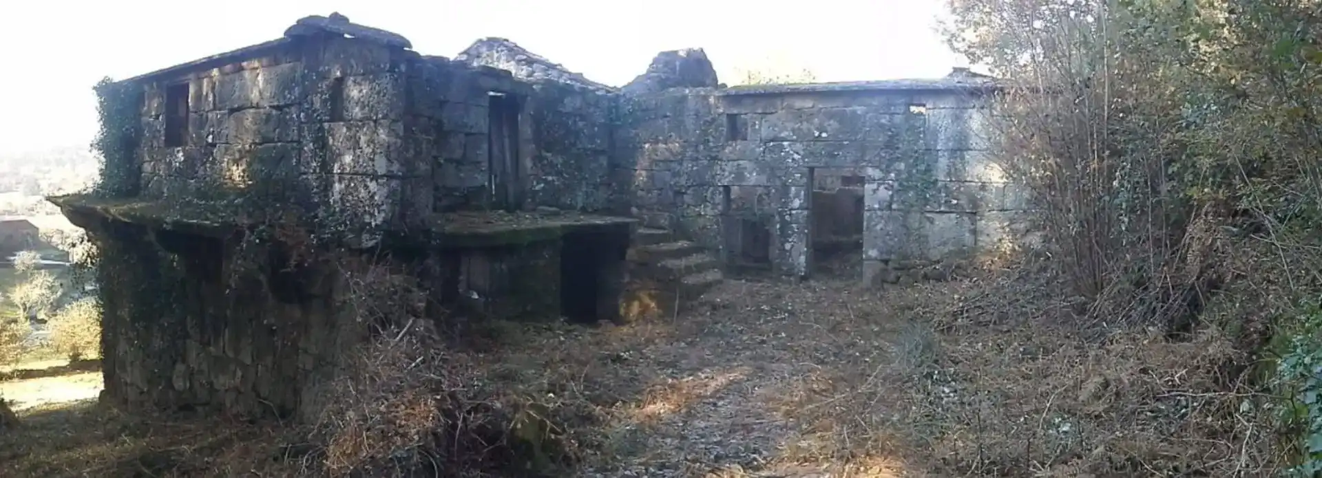 Vista exterior de Finca rústica en venda en Ponteareas amb Jardí privat, Traster i Piscina