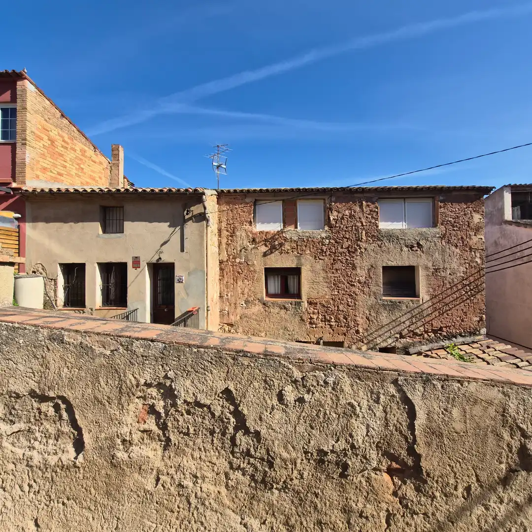 Vista exterior de Casa o xalet en venda en Carme amb Jardí privat, Parquet i Terrassa