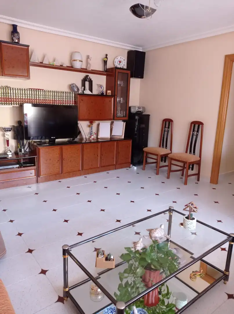 Sala de estar de Piso en venta en Daimiel con Calefacción, Terraza y Balcón