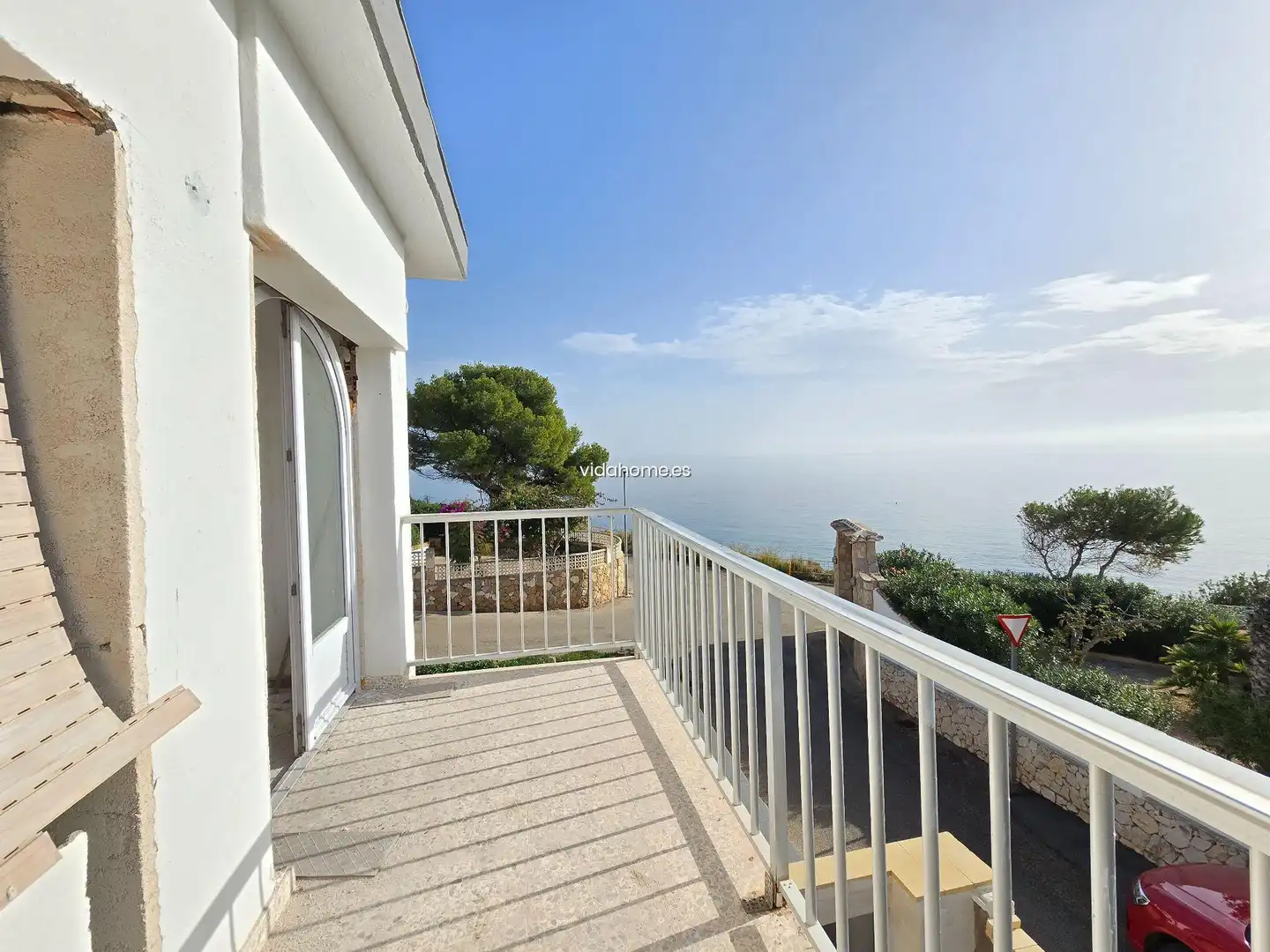 Vista exterior de Casa o xalet en venda en Calpe / Calp amb Jardí privat