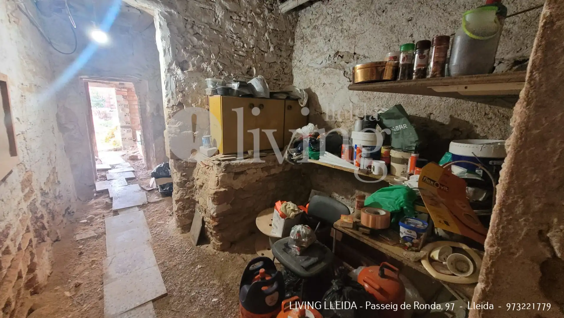 Cuina de Casa o xalet en venda en La Granadella amb Calefacció, Jardí privat i Traster