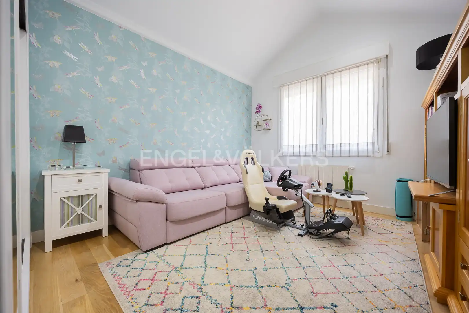 Sala de estar de Casa adosada en venta en Larrabetzu con Aire acondicionado, Calefacción y Jardín privado