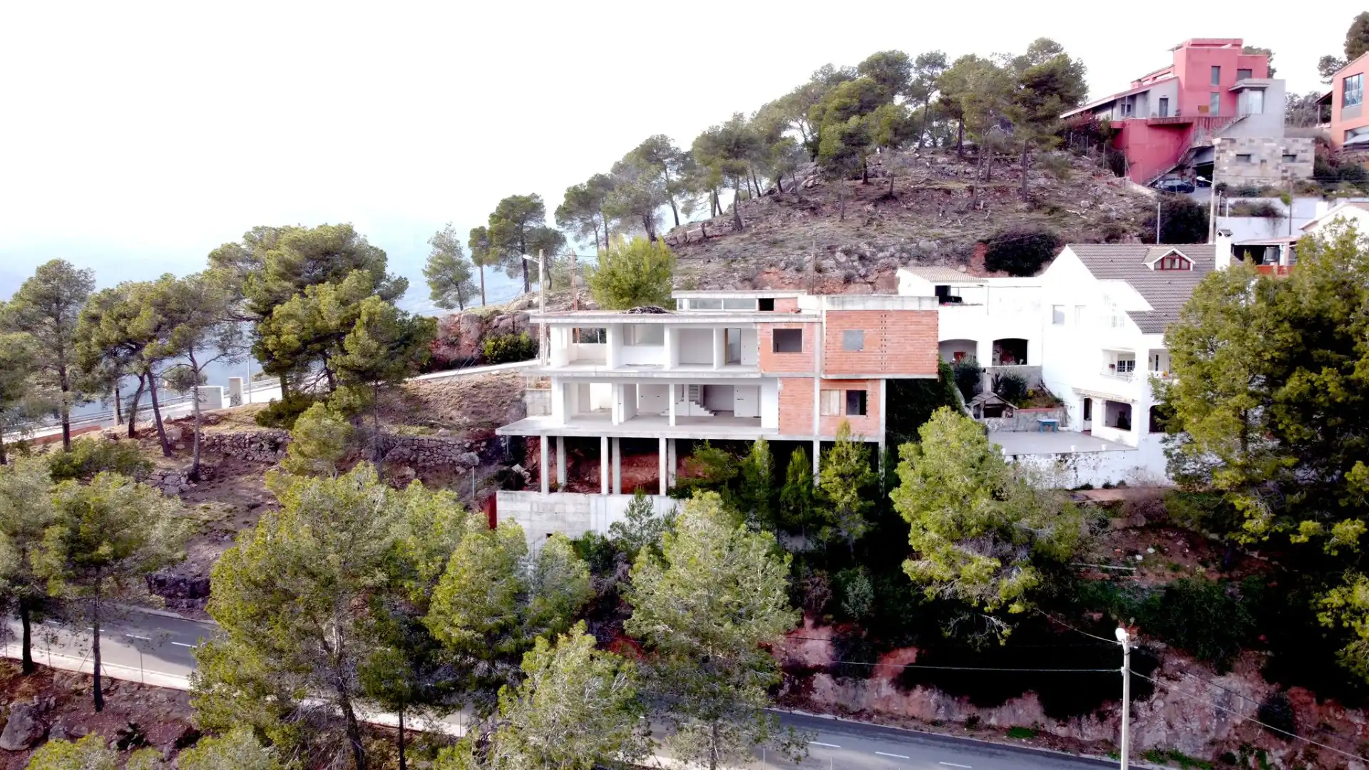 Vista exterior de Casa o chalet en venta en Castellar del Vallès con Alarma