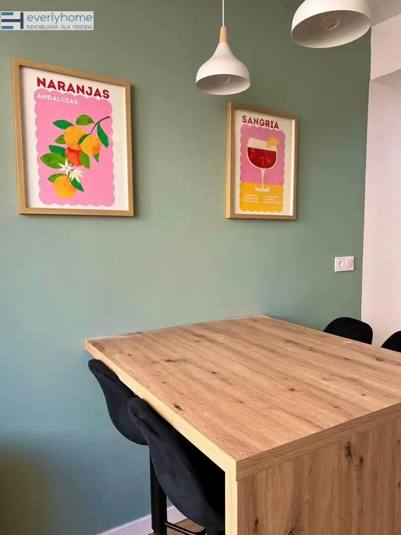 Comedor de Piso para compartir en Valencia con Terraza, Amueblado y Balcón