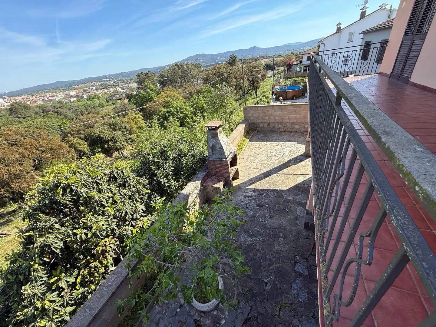 Terraza de Casa o chalet en venta en Palafolls con Calefacción y Jardín privado