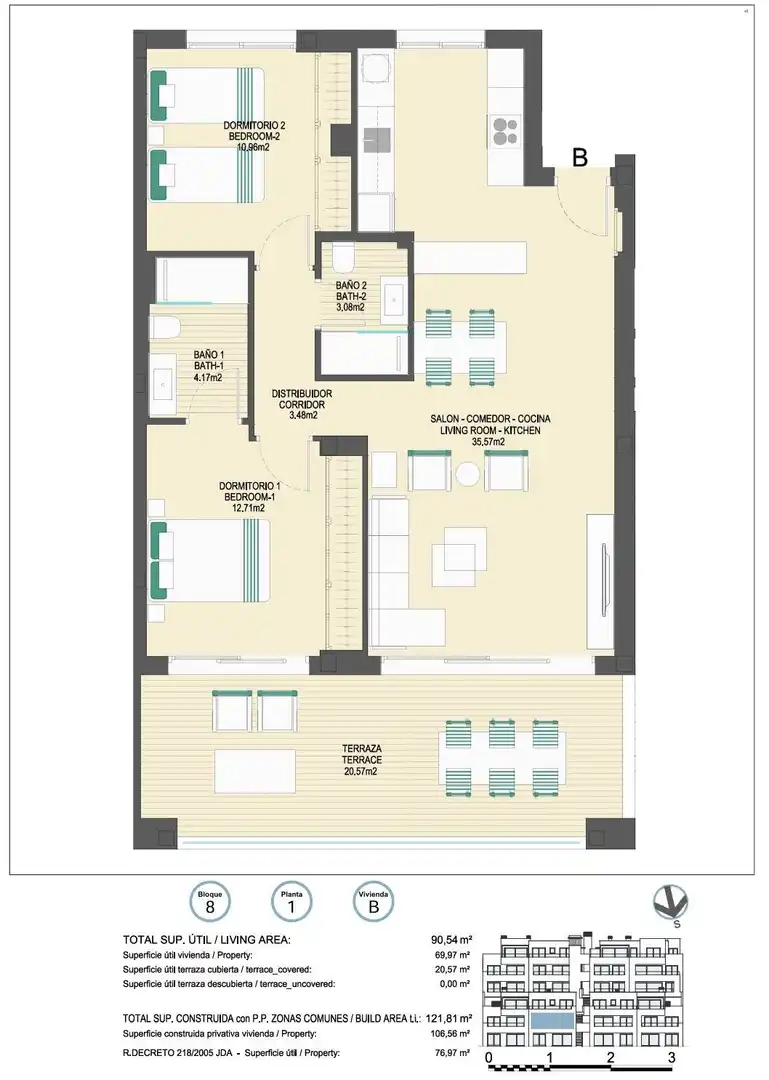 Apartament amb terrassa en venda a Calle Concepción Arenal, imagen 29