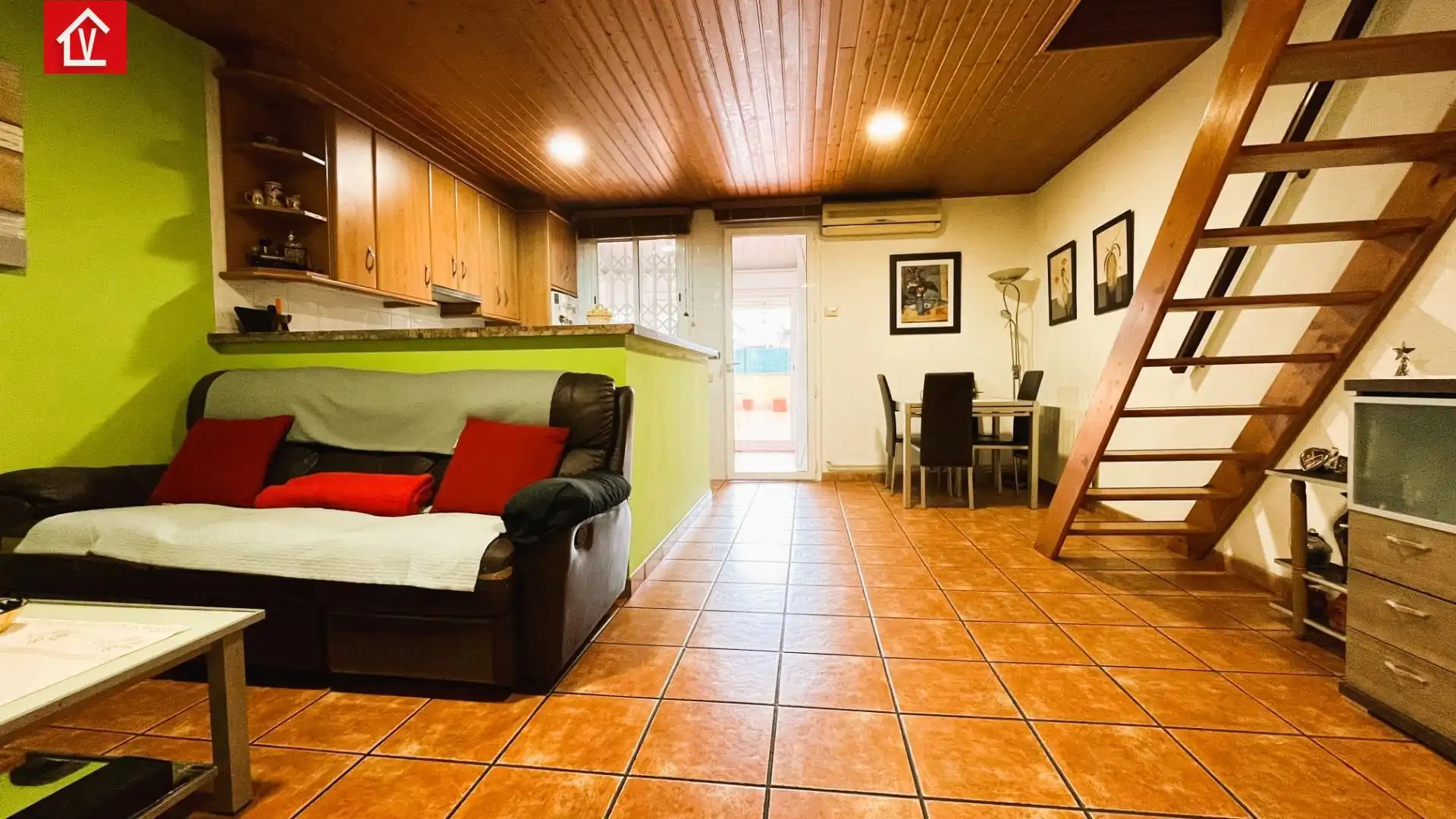 Sala de estar de Piso en venta en Sabadell con Aire acondicionado, Calefacción y Terraza