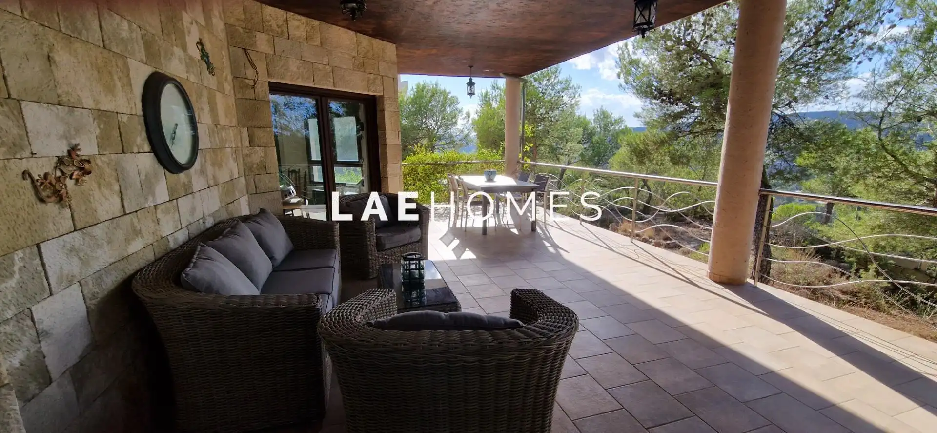 Terrassa de Casa o xalet en venda en Alcoy / Alcoi amb Calefacció, Jardí privat i Terrassa