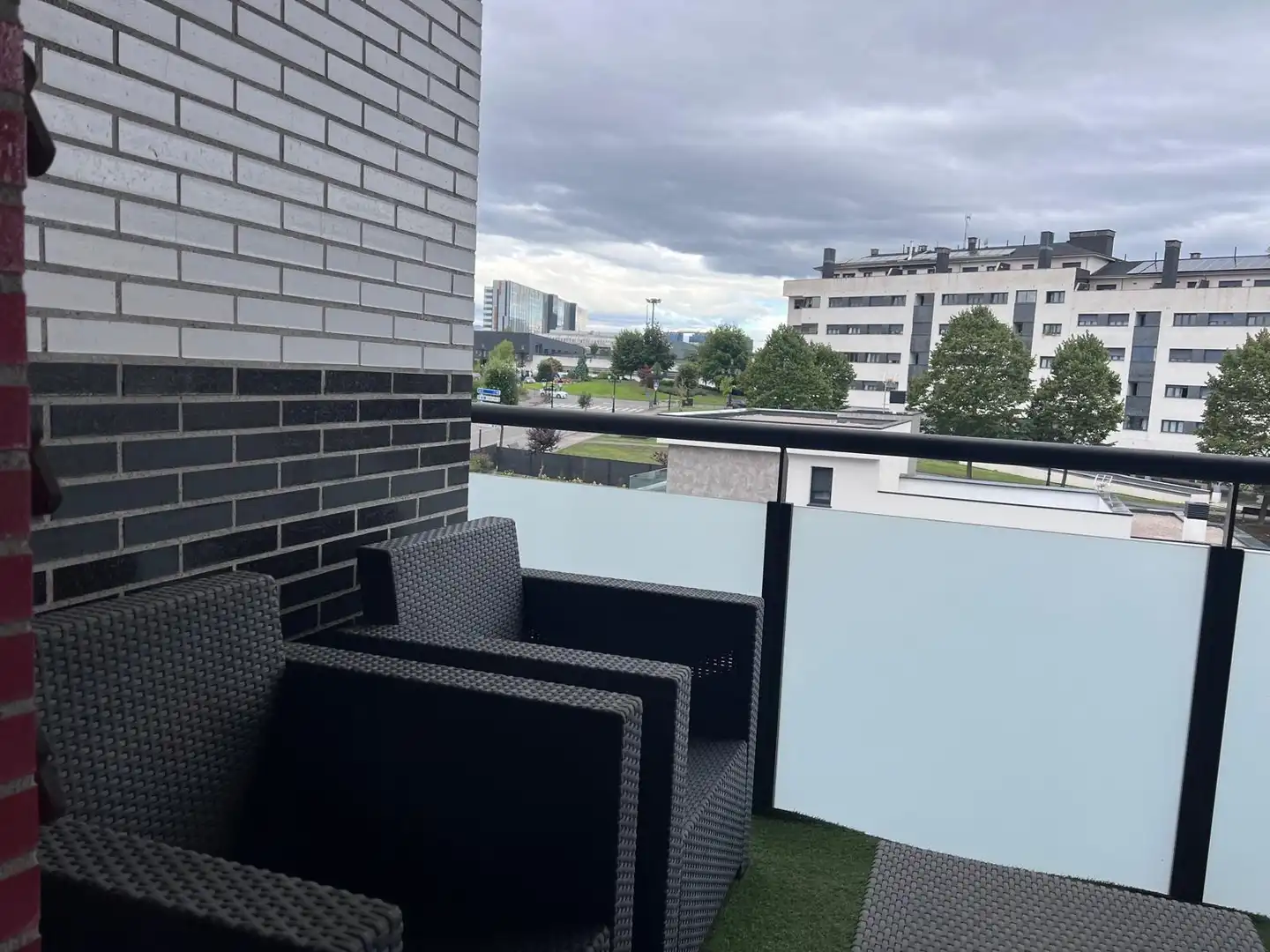 Terraza de Piso de alquiler en Oviedo  con Calefacción, Terraza y Trastero