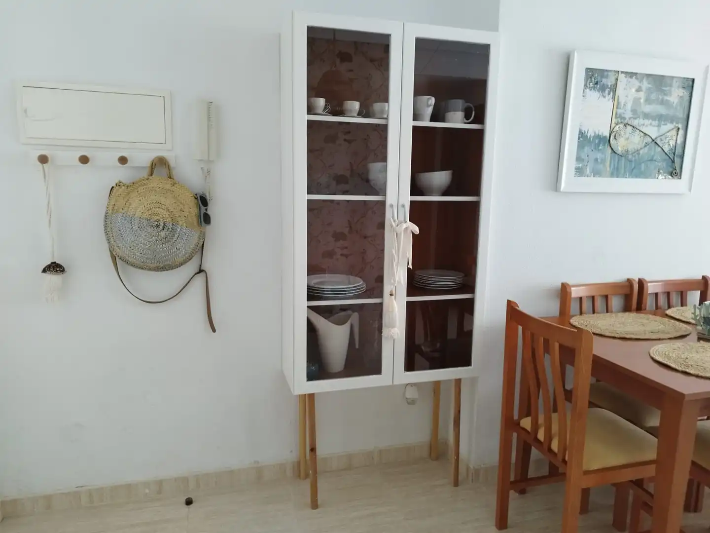 Esszimmer von Wohnungen zur Miete in Oropesa del Mar / Orpesa mit Klimaanlage, Heizung und Terrasse