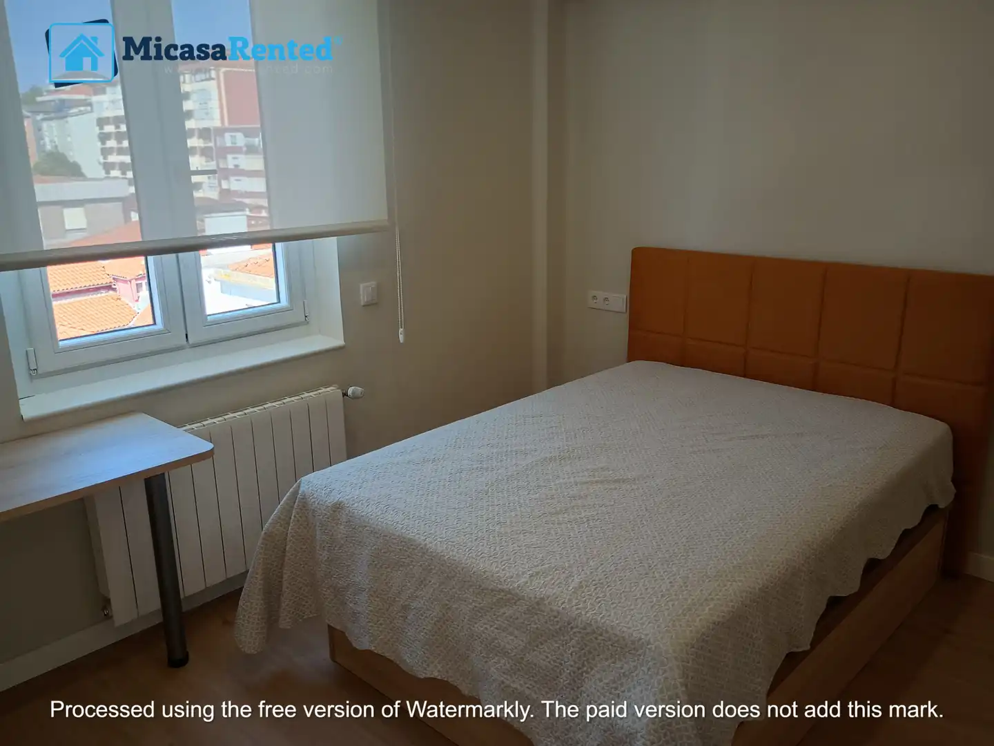 Schlafzimmer von Wohnung zur Miete in Santander mit Heizung, Möbliert und Ofen