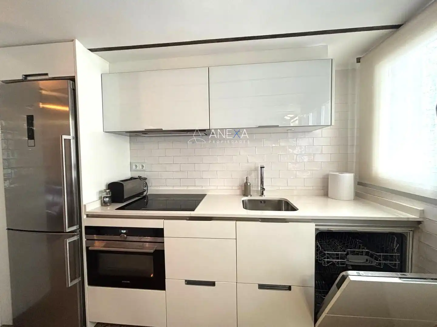 Küche von Wohnung zum Verkauf in Barcelona mit Klimaanlage