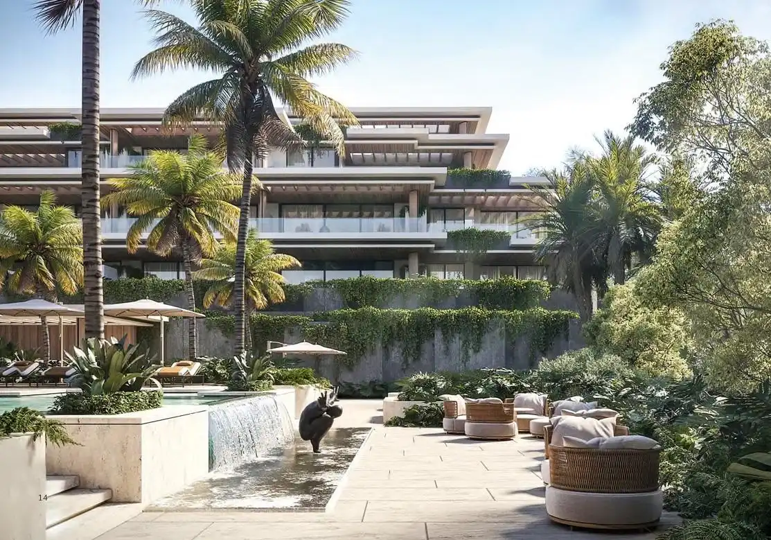 Vista exterior de Apartamento en venta en Estepona con Aire acondicionado, Jardín privado y Terraza