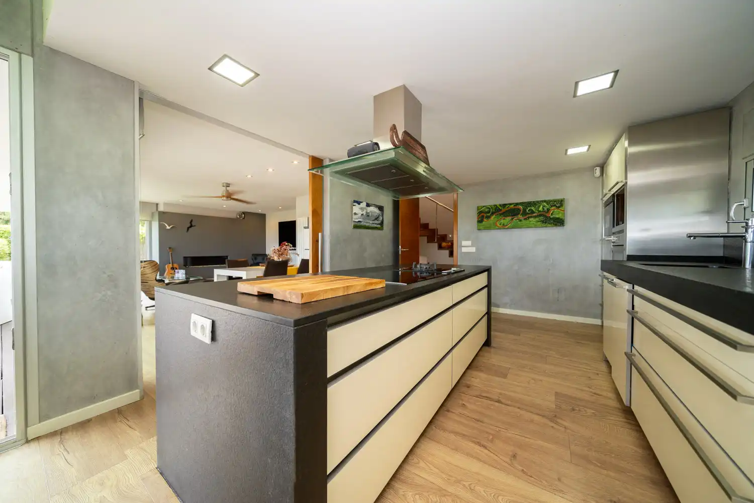Cocina de Casa o chalet en venta en Santa Susanna con Aire acondicionado, Calefacción y Jardín privado