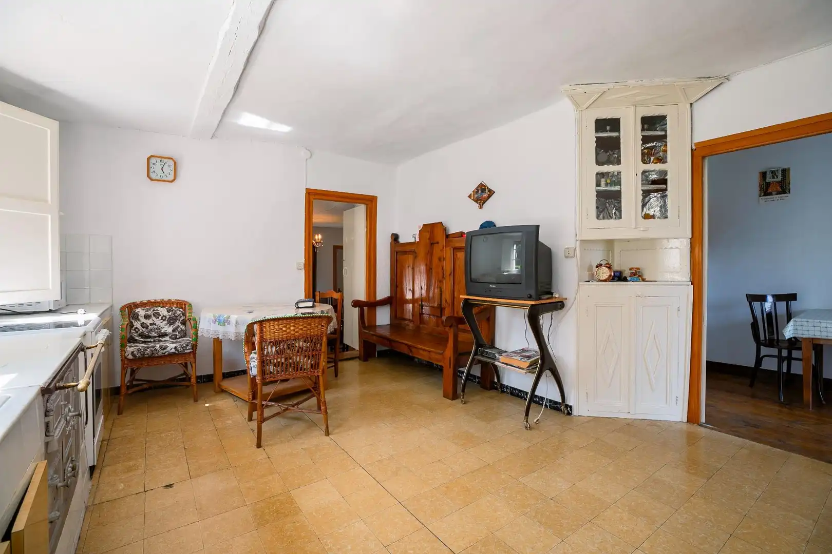 Sala de estar de Casa o chalet en venta en Aragüés del Puerto con Jardín privado, Terraza y Amueblado