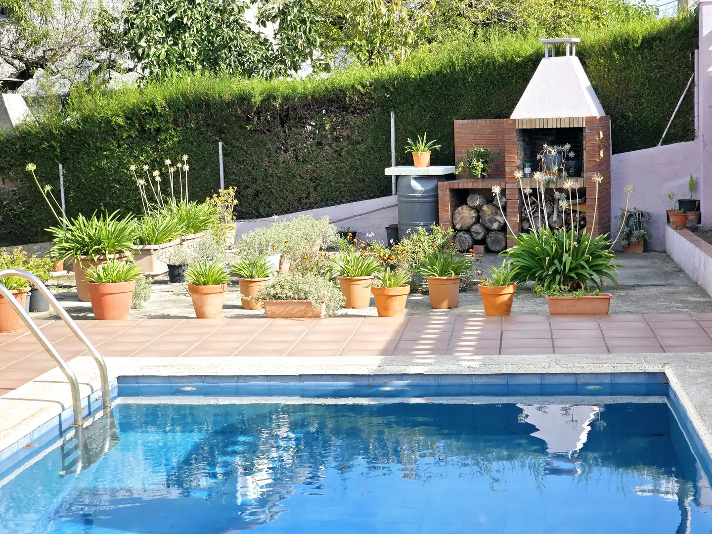 Swimming pool of Houses for sale in Piera  with Private garden, Terrace and Storage room