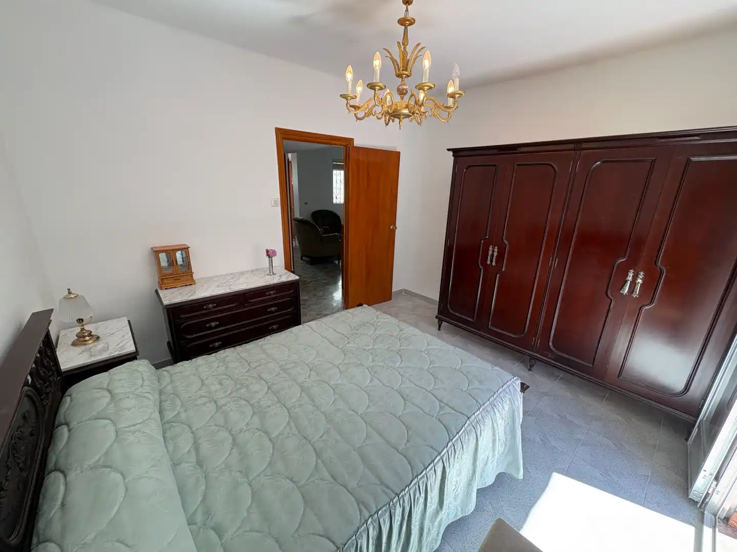 Bedroom of Flat for sale in Madrid  with Terrace