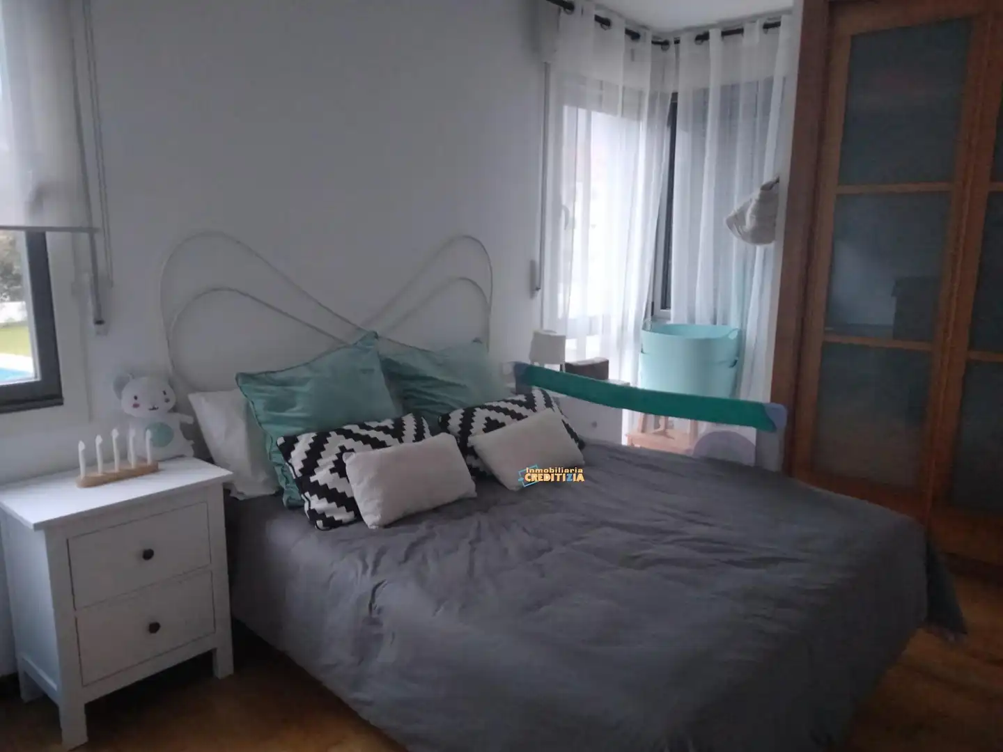 Bedroom of Flat for sale in Baiona  with Heating and Balcony