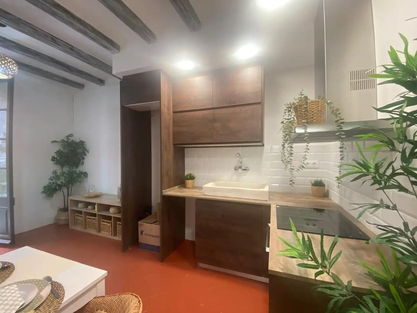 Cocina de Piso en venta en Barcelona con Terraza y Balcón
