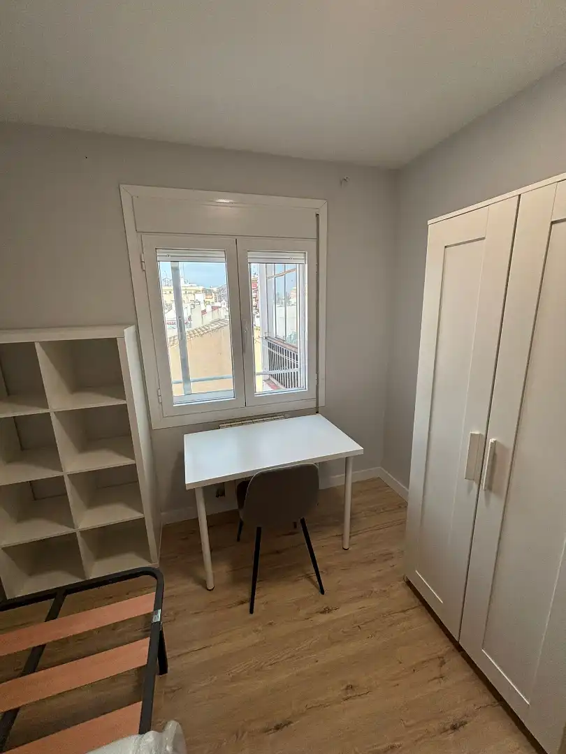 Bedroom of Flat for rent in Ciudad Real  with Heating, Terrace and Furnished