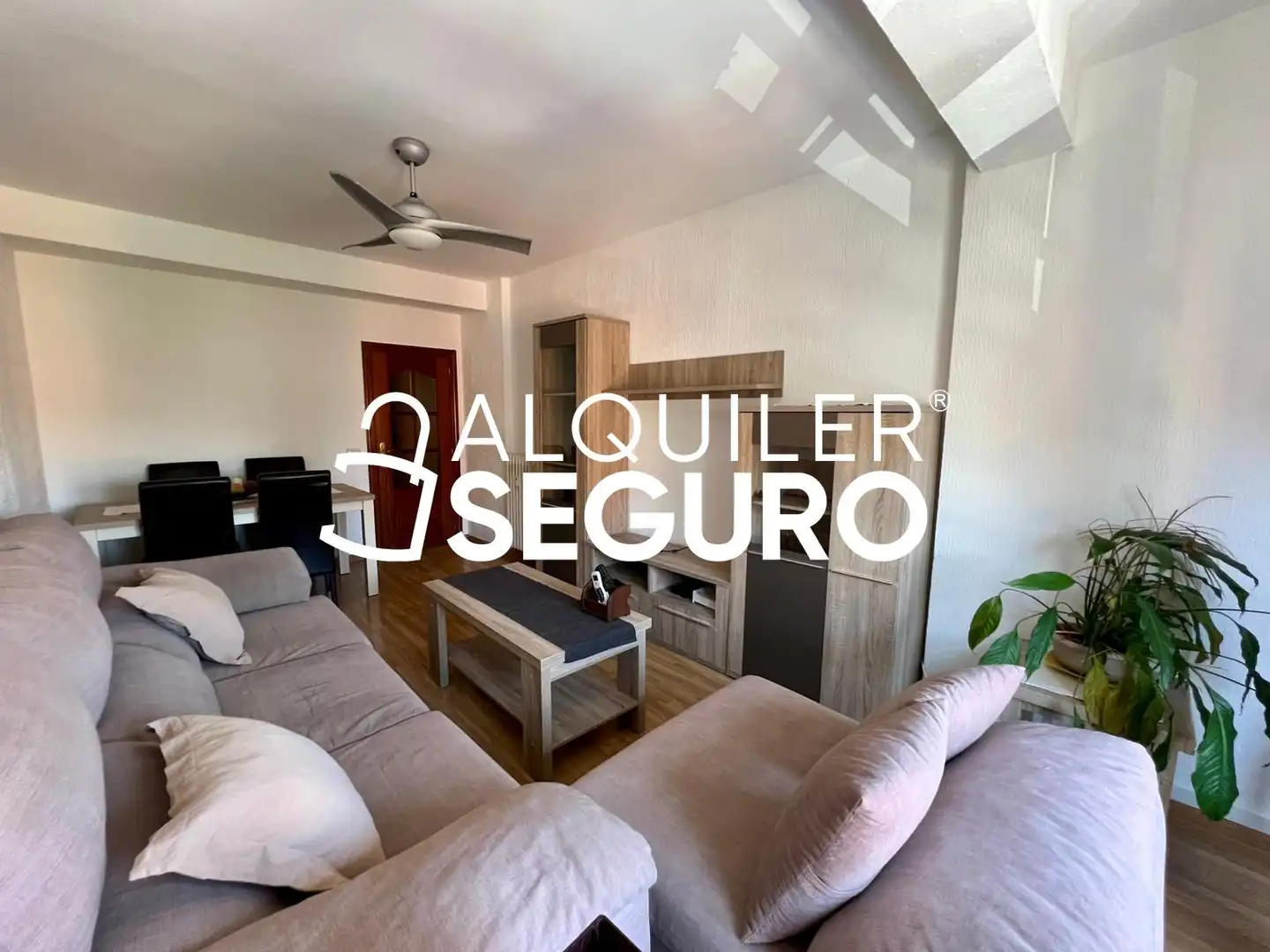 Sala d'estar de Pis de lloguer en Alcobendas amb Aire condicionat, Calefacció i Terrassa