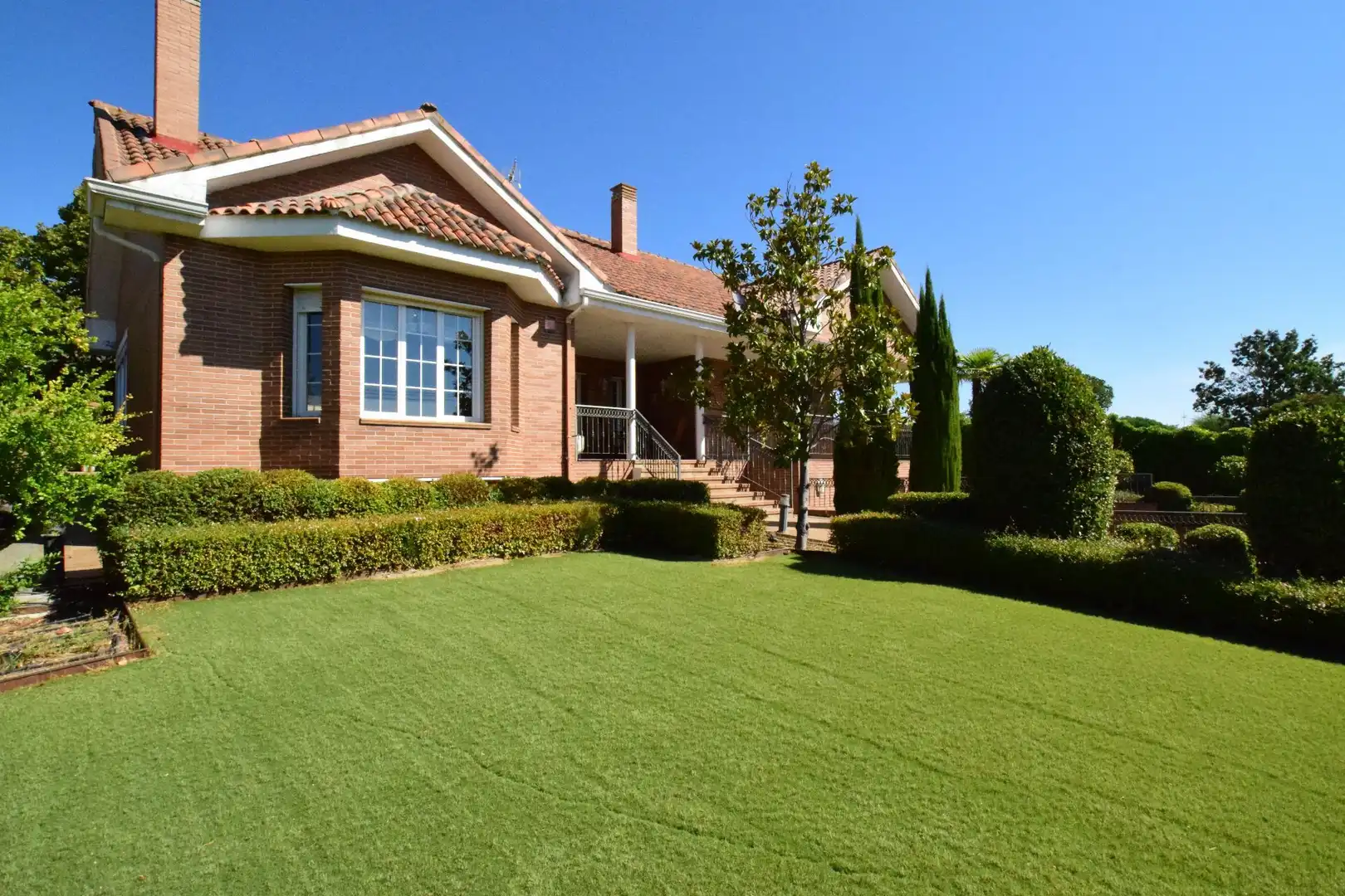 Vista exterior de Casa o chalet de alquiler en Soto del Real con Calefacción, Jardín privado y Amueblado