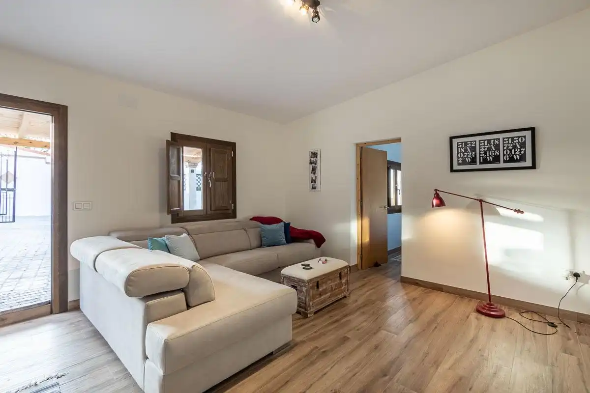 Sala de estar de Casa o chalet en venta en Jete con Aire acondicionado, Calefacción y Jardín privado