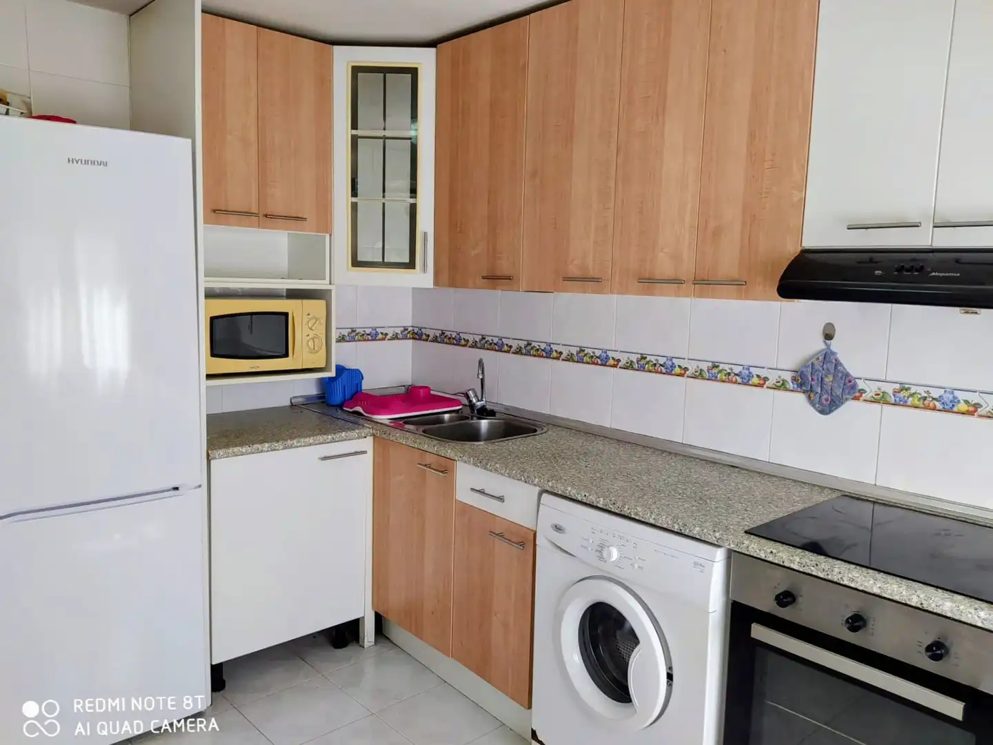 Cocina de Piso de alquiler en Zaragoza con Calefacción, Amueblado y Horno