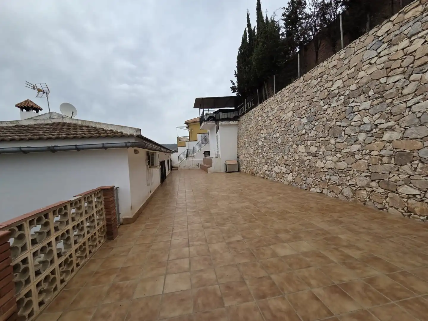 Vista exterior de Casa o chalet en venta en Málaga con Jardín privado, Terraza y Piscina